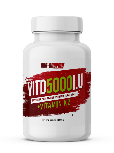 Vitamin D3 5000 plus K2 Kapseln